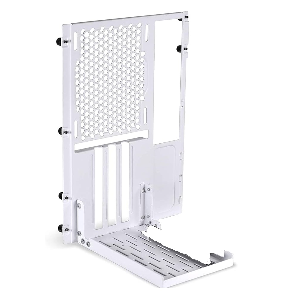 SUPPORT VERTICAL BRACKET GPU HOLDER METAL LIAN LI O11 DYNAMIC MINI WHITE